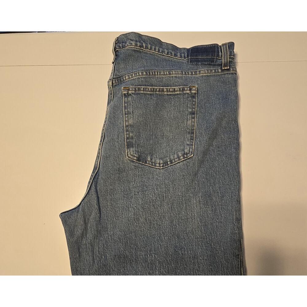 Abercrombie & Fitch 90s Straight Ultra High Rise Jeans Womens 20R Blue Denim NWT - Picture 8 of 16